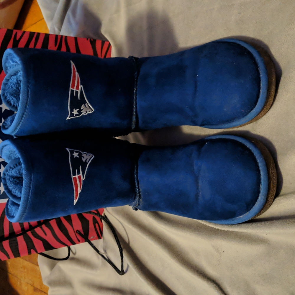 New England Patriots winter boots